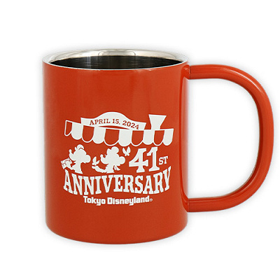 ステンレスマグカップ（ディズニーランド41周年グッズ）