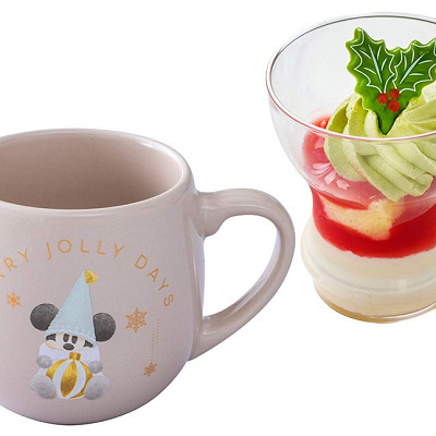 ストロベリーケーキカップ、スーベニアカップ付き