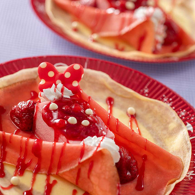 ストロベリーチーズブラウニークレープ