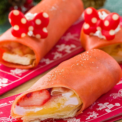 ストロベリー＆クランベリークレープ