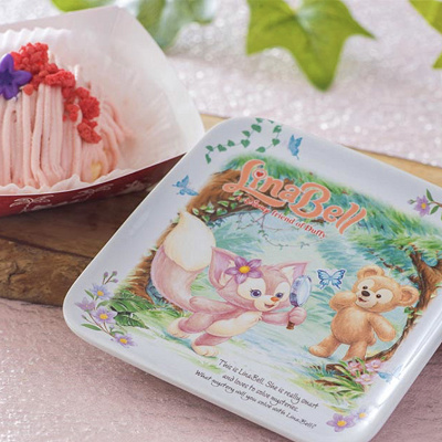 おすすめの秋ディズニーフード：ストロベリーモンブラン