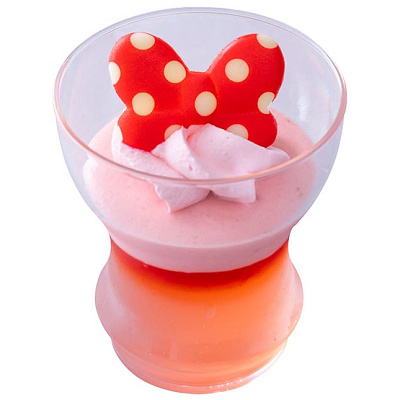 ストロベリームース＆ピーチゼリー