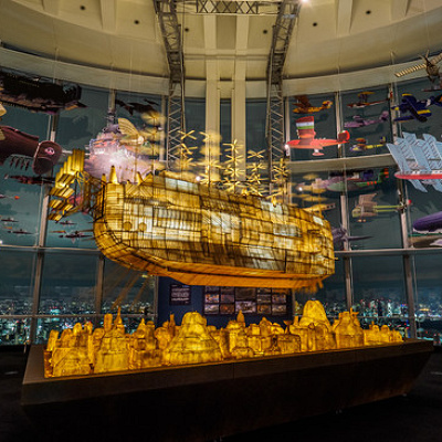 スタジオジブリの空とぶ機械達(愛知県初)