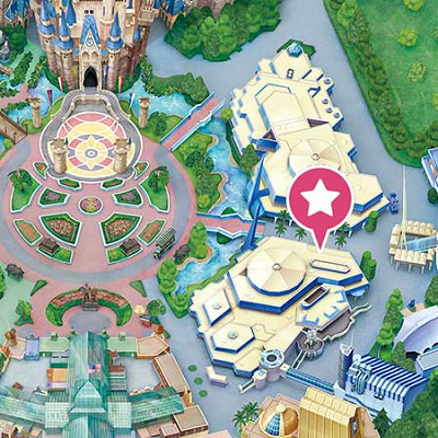 シュガーラッシュの新アトラクションの場所