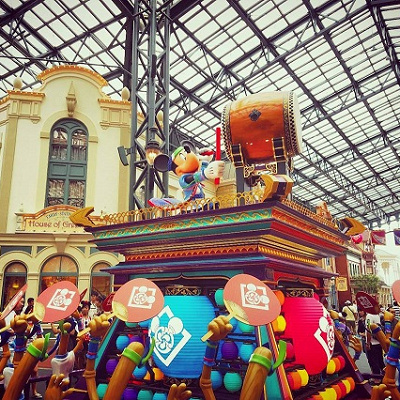 夏のディズニー