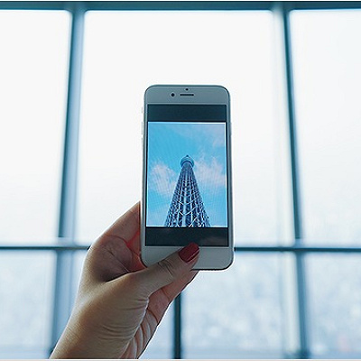 展望デッキにある絶景レストラン&カフェバー