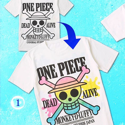 Tシャツ（ルフィの海賊旗）／USJ