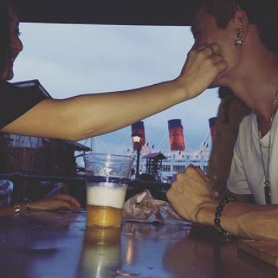 話しているとこと・食べているところ