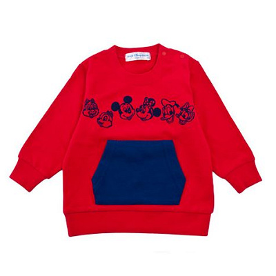 「チームDisney」トレーナー（赤）