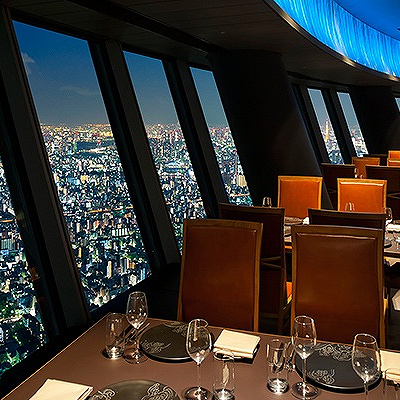 天望デッキ（フロア340～350ｍ）