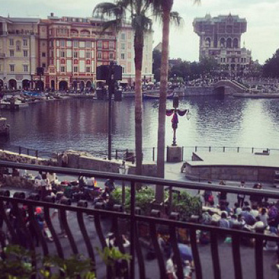 ザンビーニ・ブラザーズ・リストランテのテラス席