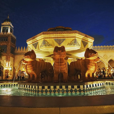 夜はとってもロマンチックなアラビアンコースト