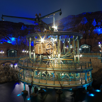 夜の雰囲気はさらに幻想的