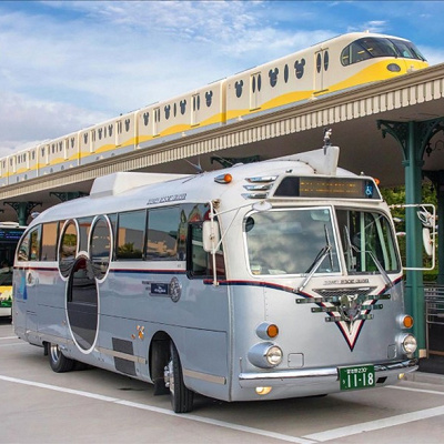 バスのナンバーがミッキー・ミニーの誕生日に！