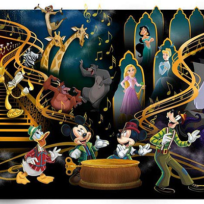 キービジュアルにはディズニー・ヴィランズの姿も！