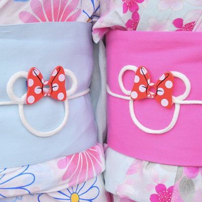 帯締めがミニーちゃん♪