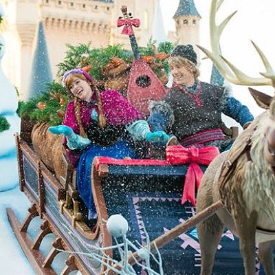 アナ雪の主役たちが登場☆