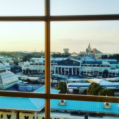 客室から望む景色