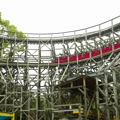 スリル系のアトラクションも充実しています