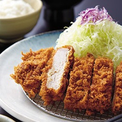 厚切りロースかつ定食／いなば和幸