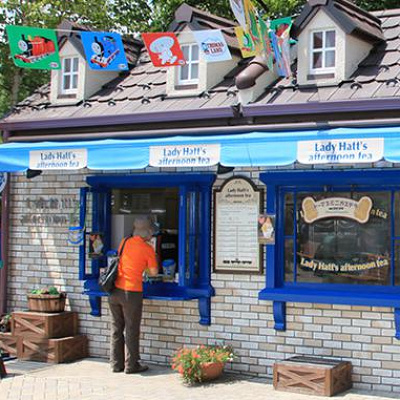 トーマスランドのレストラン：Lady Hatt's afternoon tea