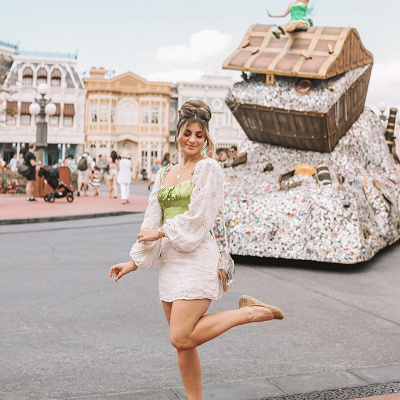 ティンカーベルコーデ（ディズニーキャラクターコーデ）