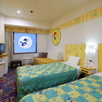 「ホテル開業20周年祈念　ウッディー・ウッドペッカールームに泊まろう！」