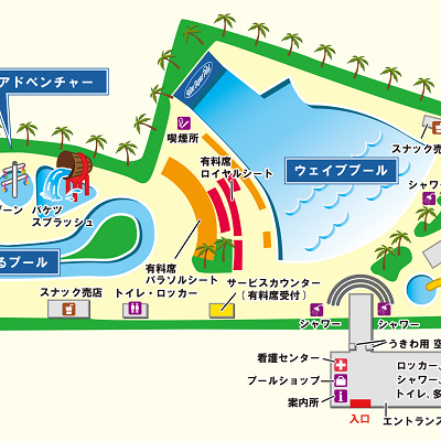 東武スーパープールMAP