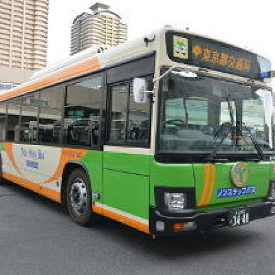 日本科学未来館に行く都営バス