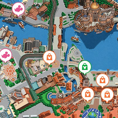 東京ディズニーシーマップ①