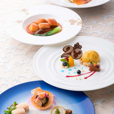 “東京ディズニーシー20周年:タイム・トゥ・シャイン！” ランチコース