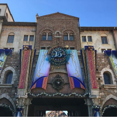 ザ・イヤー・オブ・ウィッシュ仕様の東京ディズニーシー