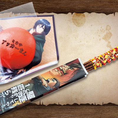 （上）ミカサ・アッカーまん ～味噌チキン～