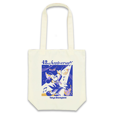 トートバッグ(ディズニーランド42周年グッズ)| キャステル