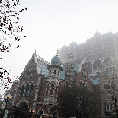 霧に包まれたタワー・オブ・テラー