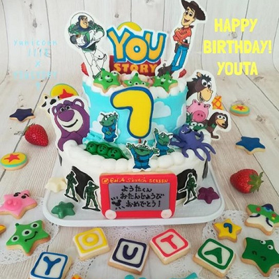 トイストーリーケーキ