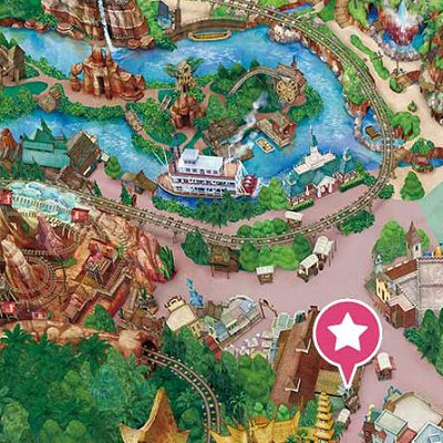 「トレーディングポスト」の地図