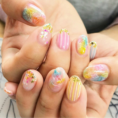 ユニバーサルクールジャパン／セーラームーン×名探偵コナンネイル