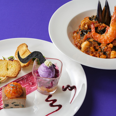 アースラをイメージしたスペシャルセット（イーストサイドカフェ）