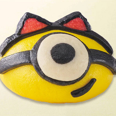 USJ秋フード：くろねこミニオンまん ～ハチャメチャカレー～