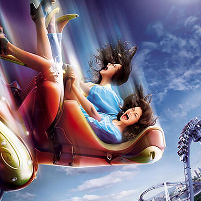 USJバックドロップ乗車レポ