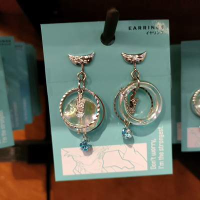 USJ×呪術廻戦コラボグッズ：イヤリング（五条悟）