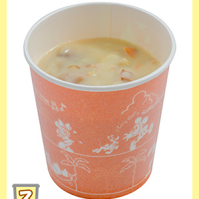 ベジタブルとベーコンのクリームスープ