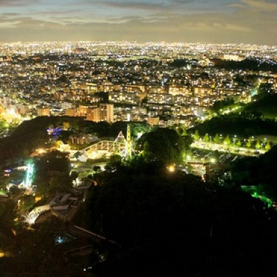 東山スカイタワーからの眺め