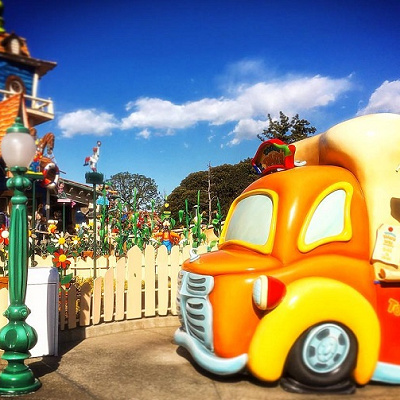 トゥーンタウンのワゴンレストラン