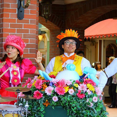 ウェルカムフラワーバンド