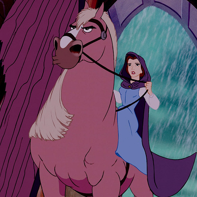 ベルの馬の名前は？