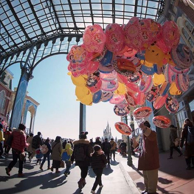 風船の販売場所はどこ？