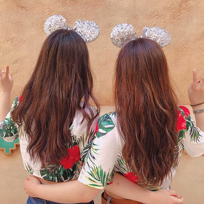 ホワイトアロハシャツコーデ