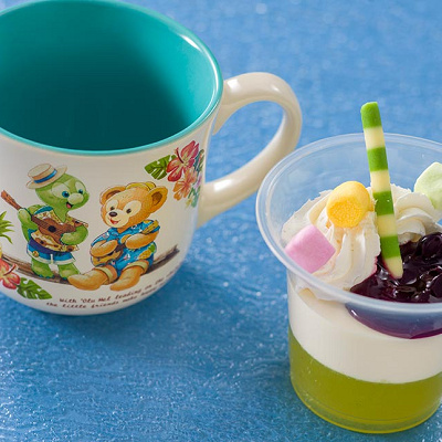 ホワイトチョコムース＆アップルゼリー、スーベニアカップ付き